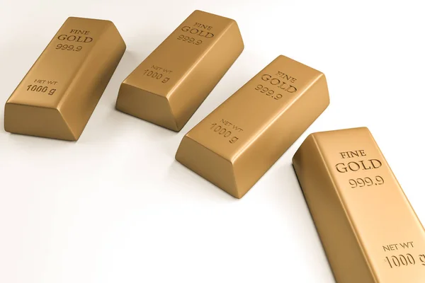 Gold bars — Stock Photo, Image