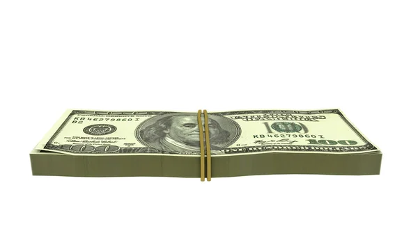 Dolar yığını — Stok fotoğraf