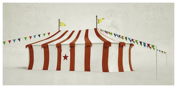 Tenda de circo — Fotografia de Stock