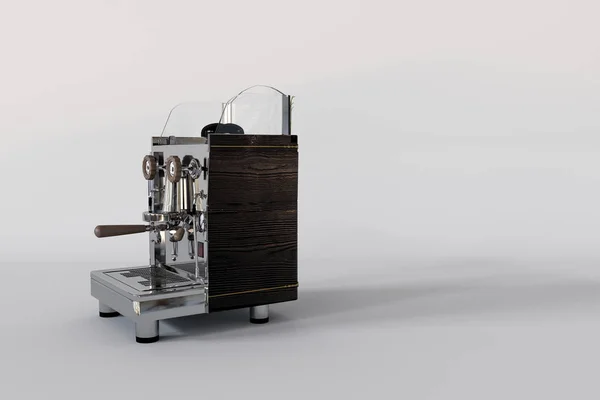 Izole kahve makinesi — Stok fotoğraf
