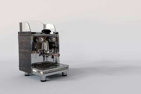 Kaffeemaschine isoliert — Stockfoto