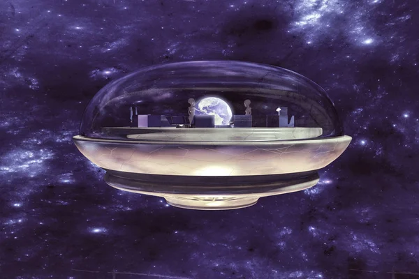 Unidentified flying object — Stock Photo, Image