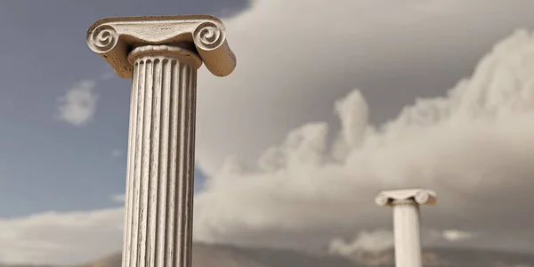 Greek column — Stock Photo, Image