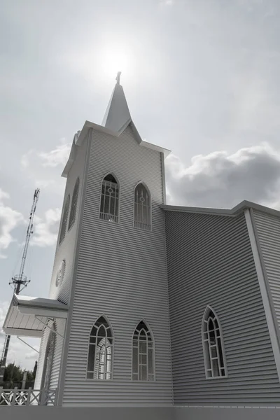 Presbyterian Church Blue Sky Illustration — Stock Photo, Image