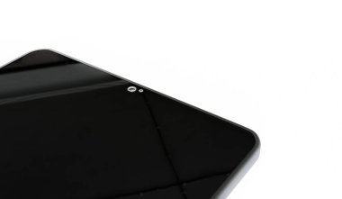 beyaz arkaplanda izole edilmiş tablet 3d illüstrasyon