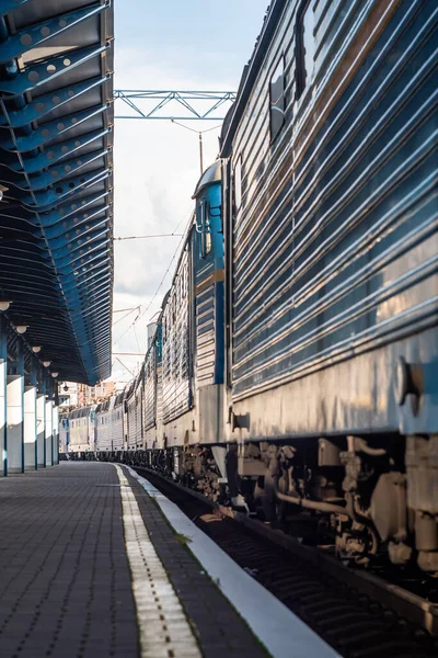 기관차 Kyiv Skoda — 스톡 사진
