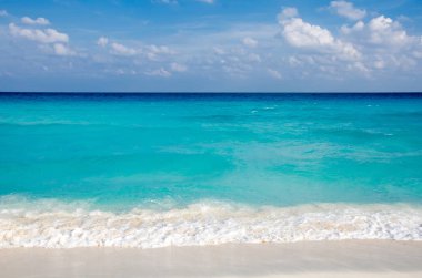 Cancun, Meksika içinde bulunan güzel plajı