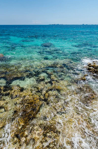 Isla Mujeres kayalık kıyı yakın
