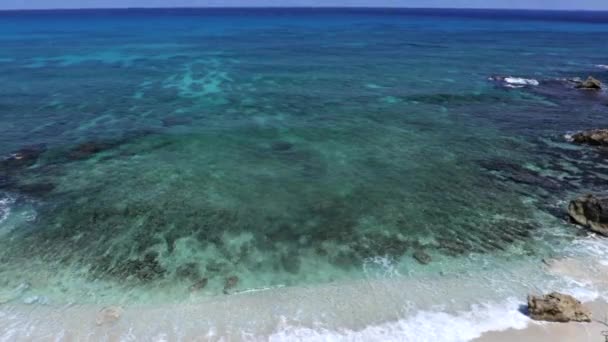 Scenic View Isla Mujeres Cliffs Punta Sur — Stock Video