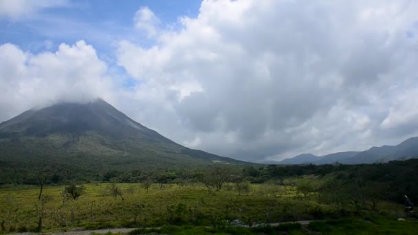 Volcán Arenal Costa Rica — Vídeos de Stock