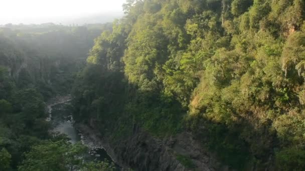 Vista Presa Cachi Desde Puente — Vídeo de stock