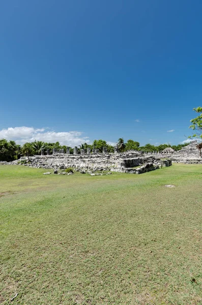 Antiguas ruinas de El Rey en Cancún, México —  Fotos de Stock