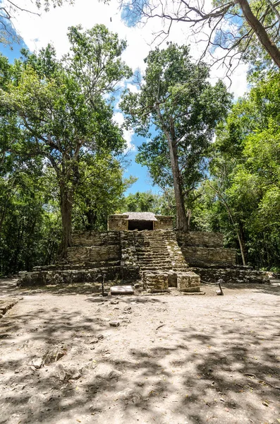 Muyil régészeti lelőhely, Quintana Roo, Mexikó — Stock Fotó