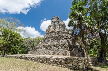 Quintana Roo, Meksika'daki Muyil arkeolojik alanı