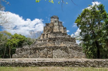 Quintana Roo, Meksika'daki Muyil arkeolojik alanı