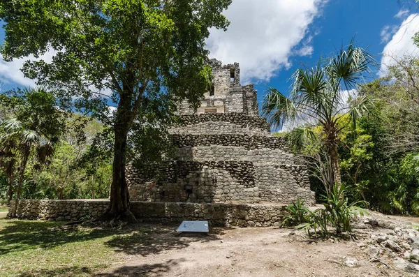 メキシコ、キンタナ・ルーのムイル考古学遺跡 — ストック写真