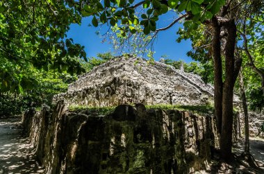 San Miguelito Arkeoloji Sitesi, Cancun, Meksika