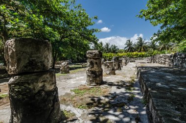 San Miguelito Arkeoloji Sitesi, Cancun, Meksika