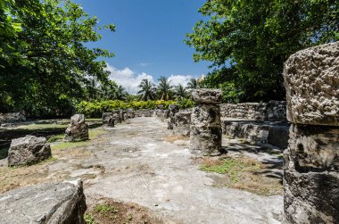 San Miguelito Arkeoloji Sitesi, Cancun, Meksika
