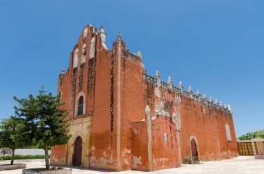 Temozon'daki Nuestra senora de la Asuncion Kilisesi, Meksika