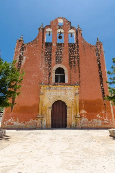 Iglesia Nuestra Señora de la Asunción en Temozon, México —  Fotos de Stock