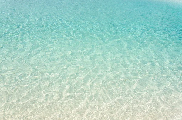 Sandstrand an der Playa Norte, isla mujeres, Mexiko — Stockfoto