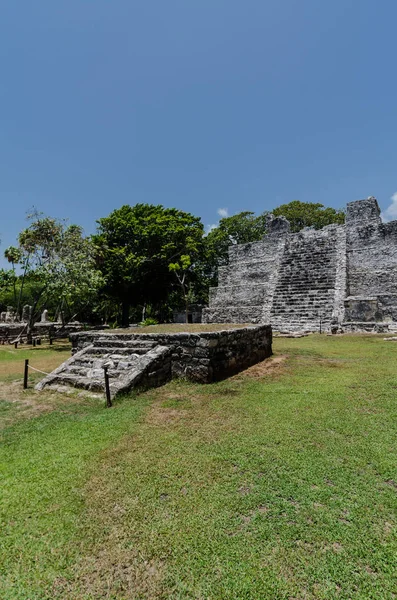 Sitio Arqueológico de El Meco, Canc jalá, M jalá xico —  Fotos de Stock