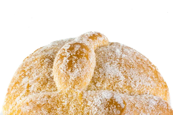 Tradicional mexicana "pan de muerto" del día de la celebridad muerta —  Fotos de Stock