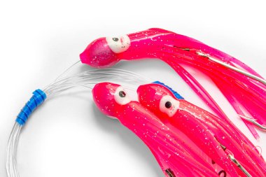 Image of a colorful fishing lure article clipart