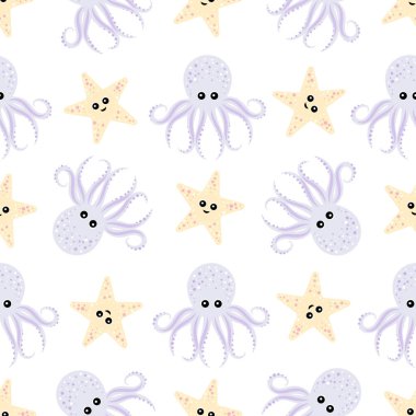 Çocuk resim yazdırma ahtapot