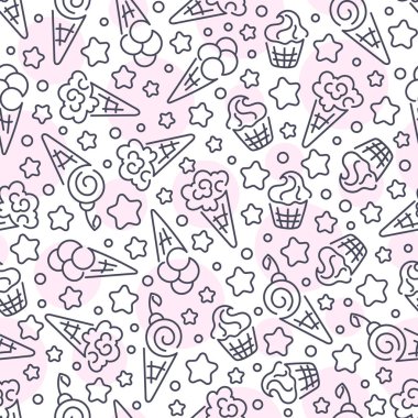 Dondurmanın vektör çizimi