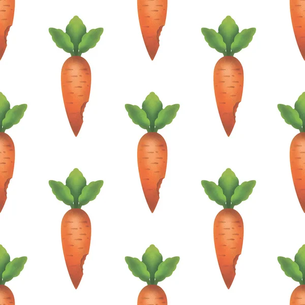 figure illustration carrot bed vegetables