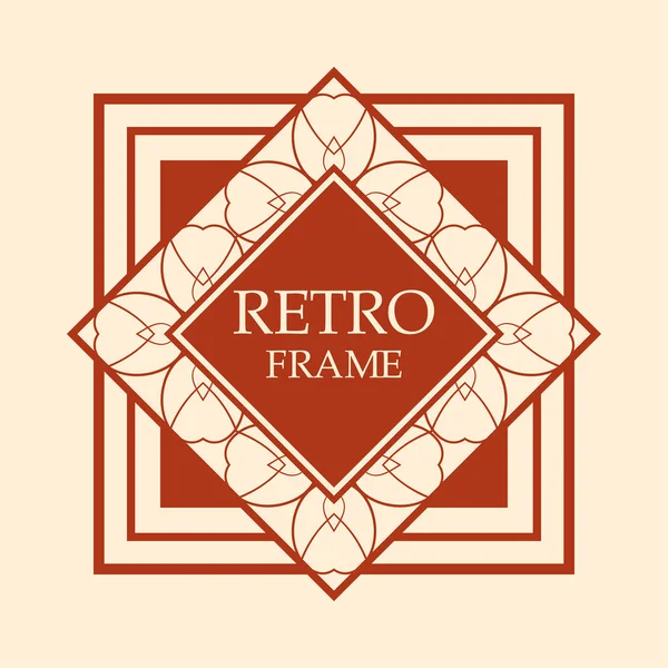 Vintage border vector — Stock Vector