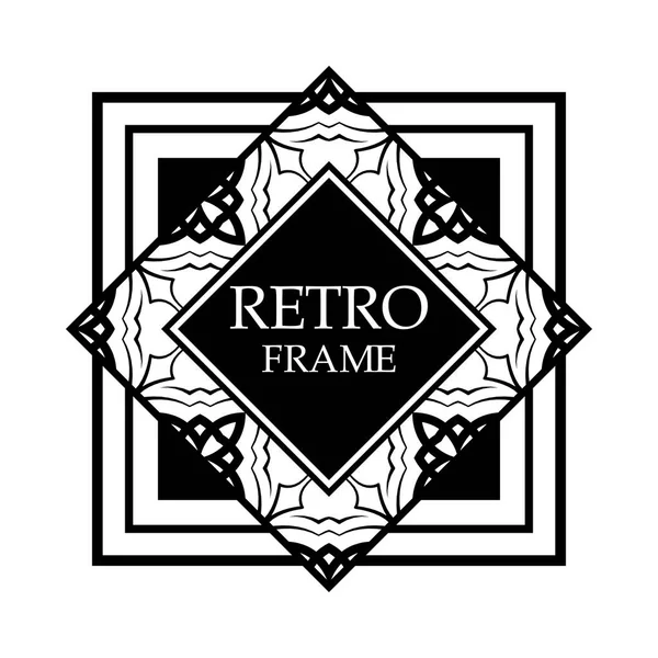 Marco art deco — Vector de stock