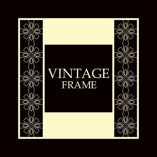 Retro ornamental frame Royalty Free Stock Illustrations