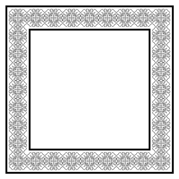 Винтажная декоративная рамка — стоковый вектор