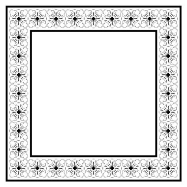 Klasik dekoratif çerçeve