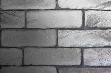 Tuğla arka plan. Çatı katı tarzında iç. İnşaat ve dekorasyon. Tuğla. Taş veya tuğla duvar. Tuğla dokusu.