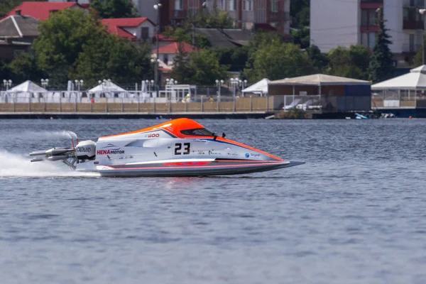 Tarnopol Ukraina 2019Ternopil Hydro 2019 Mistrzostwa Świata Motorowodów Formuła Wodzie — Zdjęcie stockowe