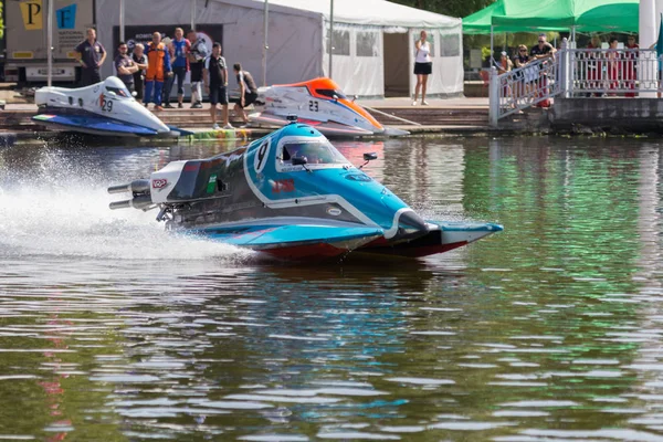 Ternopil Ουκρανία 2019Ternopil Υδροgp 2019 Παγκόσμιο Πρωτάθλημα Μηχανοκίνητο Σκάφος Φόρμουλα — Φωτογραφία Αρχείου