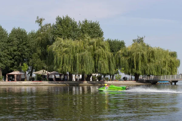 Ternopil Ucrânia 2019Ternopil Hydro 2019 Campeonato Mundial Motorboat Fórmula Água — Fotografia de Stock