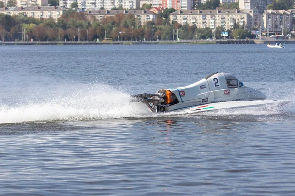 Tarnopol Ukraina 2019Ternopil Hydro 2019 Mistrzostwa Świata Motorowodów Formuła Wodzie — Zdjęcie stockowe