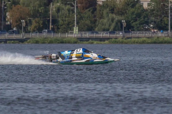 Ternopil Ucrania 2019Ternopil Hydro 2019 Campeonato Del Mundo Motoras Fórmula — Foto de Stock