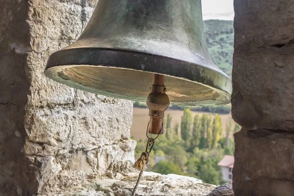 Las Campanas Más Antiguas Región Navarra España Vieja Campana Arquitectura — Foto de Stock