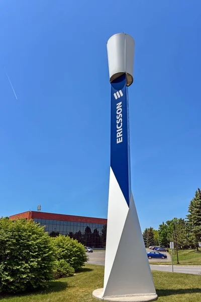 Ericsson Edifício Terry Fox Drive Fora Ottawa Empresa Sueca Está — Fotografia de Stock