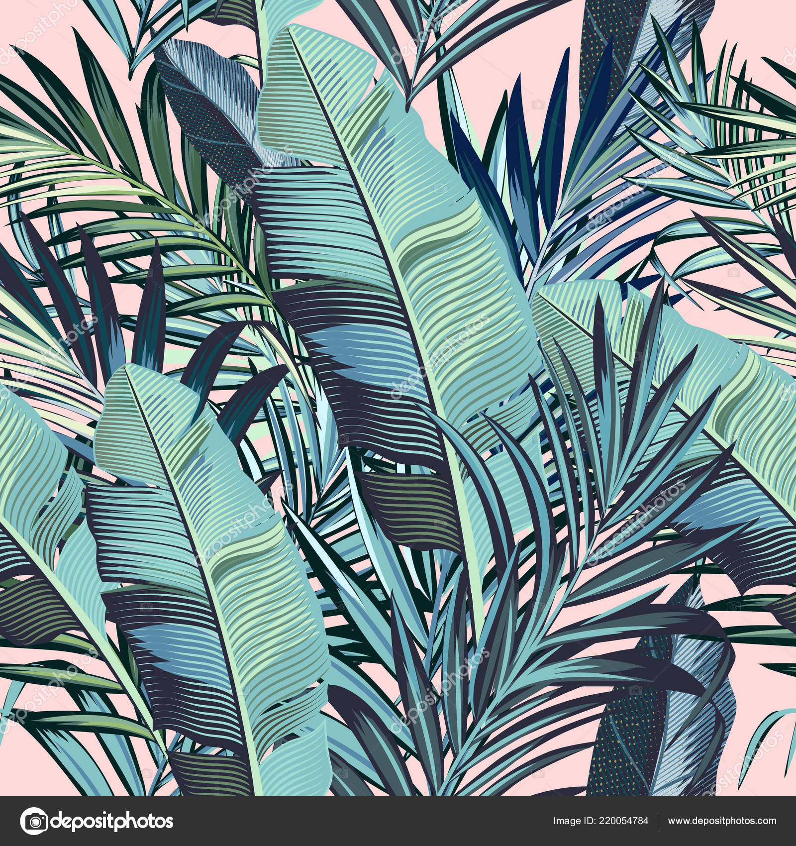 Fashion Elegant Vector Tropical Palm Leaves Pattern Vector Image By C Mashakotscur Vector Stock Fashion Elegant Vector Tropical Palm Leaves Pattern Vector Image By C Mashakotscur Vector Stock