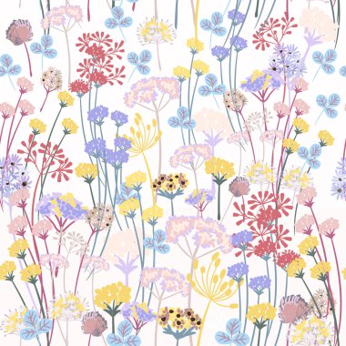 Bitkiler rustik ülke tarzı ile çiçek desenli