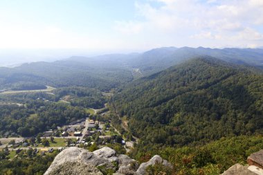 Cumberland Gap Pinnacle Overlook Kentucky gelen görünümü