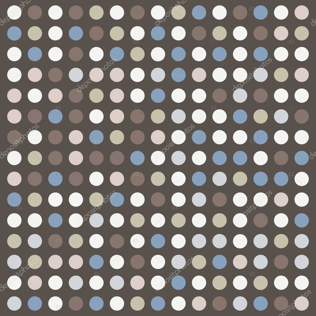 Dots retro texture, neutral shades