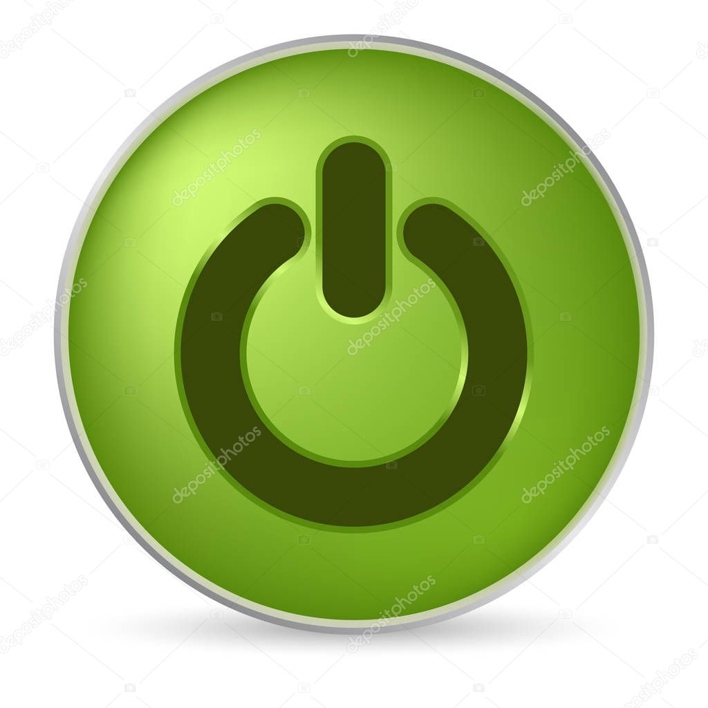 green on off icon